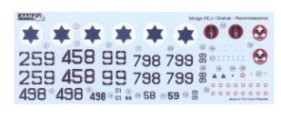 AML A48017 1:48 Dassault-Mirage IIICR/Tarmil (PUR set + PE Parts + Decal sheet