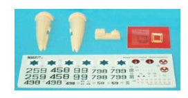AML A48020 1:48 Dassault-Mirage IIICR/Moshel (PUR set + PE parts + Decal sheet)
