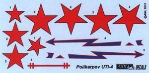 AML A48024 1:48 Polikarpov I-16 UTI-4 conversion set