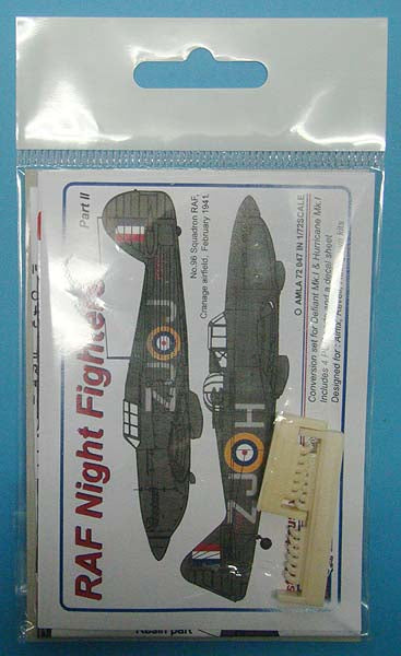 AML A48050 1:48 Hawker Hurricane Mk.I & Boulton-Paul Defiant Mk.I  6 stub exhaust versions / Part 2