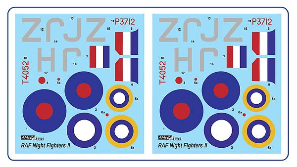AML A48050 1:48 Hawker Hurricane Mk.I & Boulton-Paul Defiant Mk.I  6 stub exhaust versions / Part 2