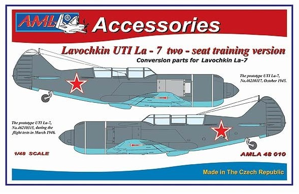 AML A48010 1:48 Lavochkin La-7 UTI