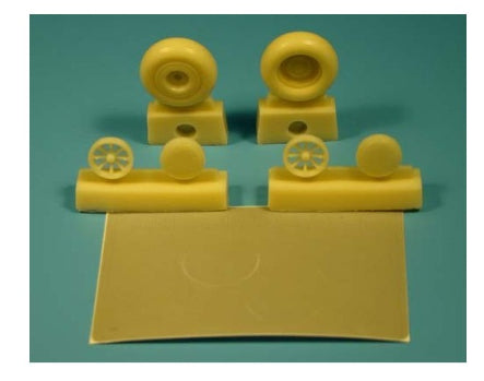 AML A48044 1:48 Curtiss P-40 EARLY - wheels +paint masks