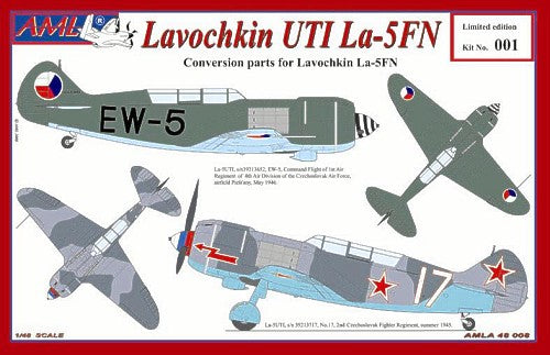 AML A48008 1:48 Lavochkin La-5FN UTI (Decals, resin, etched)