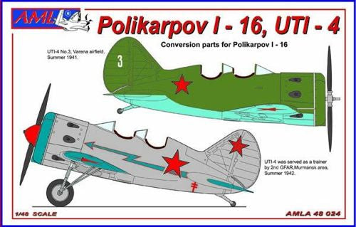 AML A48024 1:48 Polikarpov I-16 UTI-4 conversion set