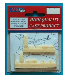 AML A72021 1:72 Lavochkin La-5/La-5F/La-5FN (cowling and exhausts)