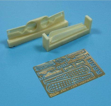 AML A72018 1:72 Nakajima Ki-43-I, Ki-43-II, Ki-43-III Oscar undercarriage and flaps set