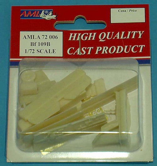 AML A72006 1:72 Messerschmitt Bf-109B - Interior (resin and etched)