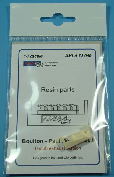 AML A72049 1:72 Boulton-Paul Defiant Mk.I  6 stub exhaust versions