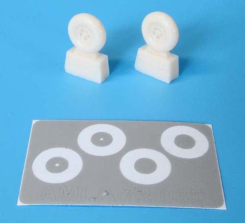 AML A72035 1:72 Hawker Hurricane Mk.I / Early - wheels & paint masks