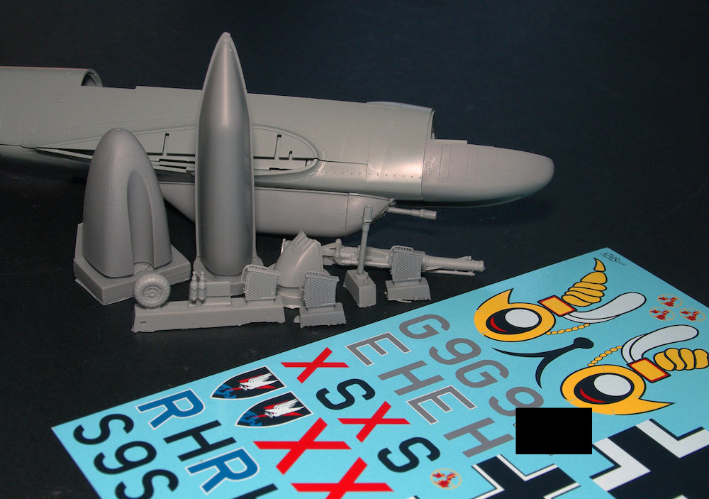 Aims 32P022 1:32 Messerschmitt Bf-110C-6 Conversion