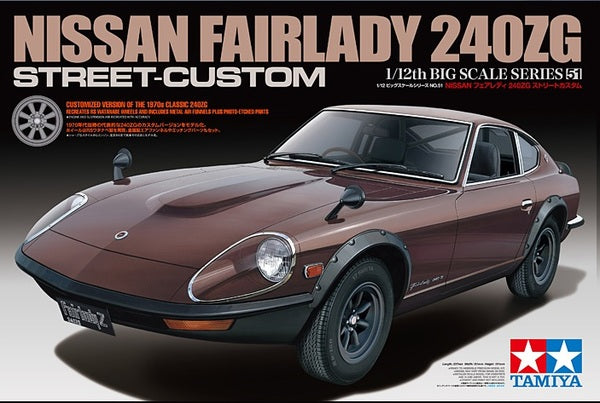 Tamiya 12051 1:12 Nissan Fairlady 240ZG Street-Custom