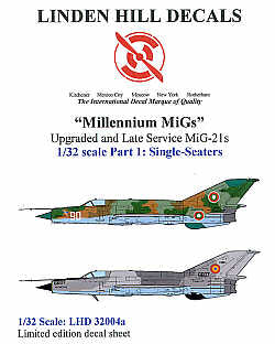 Linden Hill D32004A 1:32 Mikoyan MiG-21SM Single Seaters