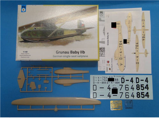 FLY 48030 1:48 Grunau Baby IIB Decals Luftwaffe