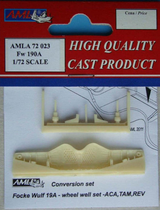 AML A72023 1:72 Focke-Wulf Fw-190A wheel well set