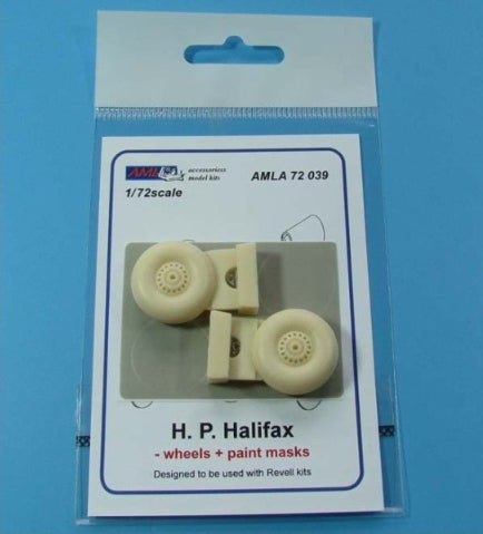 AML A72039 1:72 Handley-Page Halifax Mk.I/Mk.II - wheels + paint masks