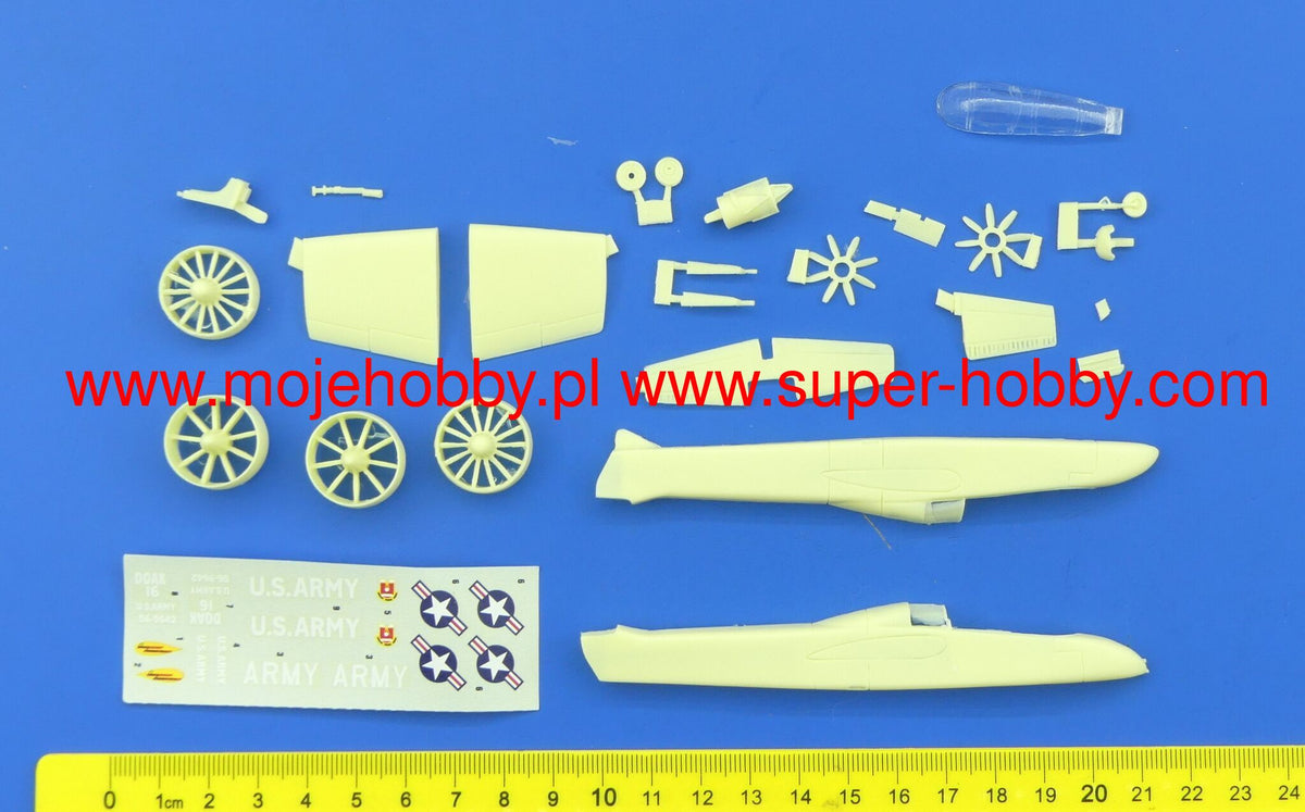 Anigrand Craftswork 2008 1:72 Doak VZ-4DA Archaeopteryx of tilt-ducts VTOL.