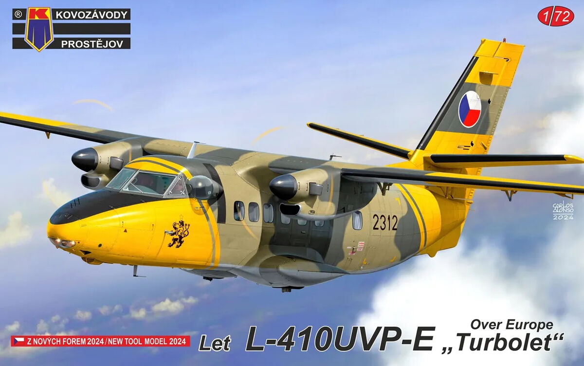 Kovozavody Prostejov 72457 1:72 Let L-410 Turbolet