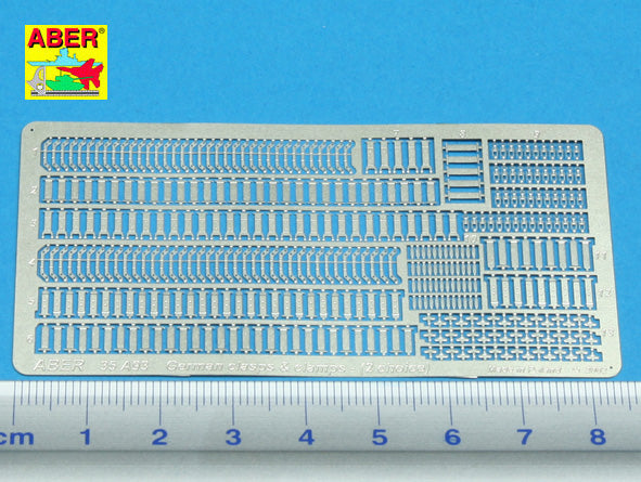 Aber 35A093 1:35 German Clamps & Clasps (2 types)