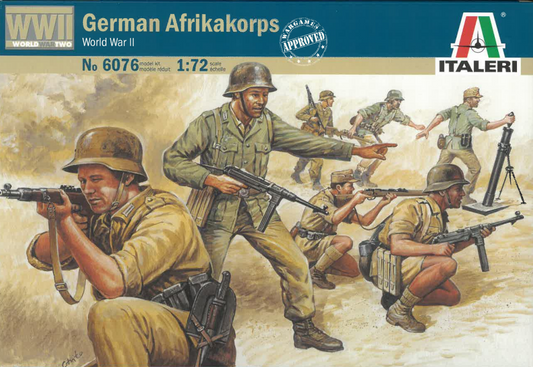 Italeri 6076 1:72 German WWII DAK/Afrika Korps