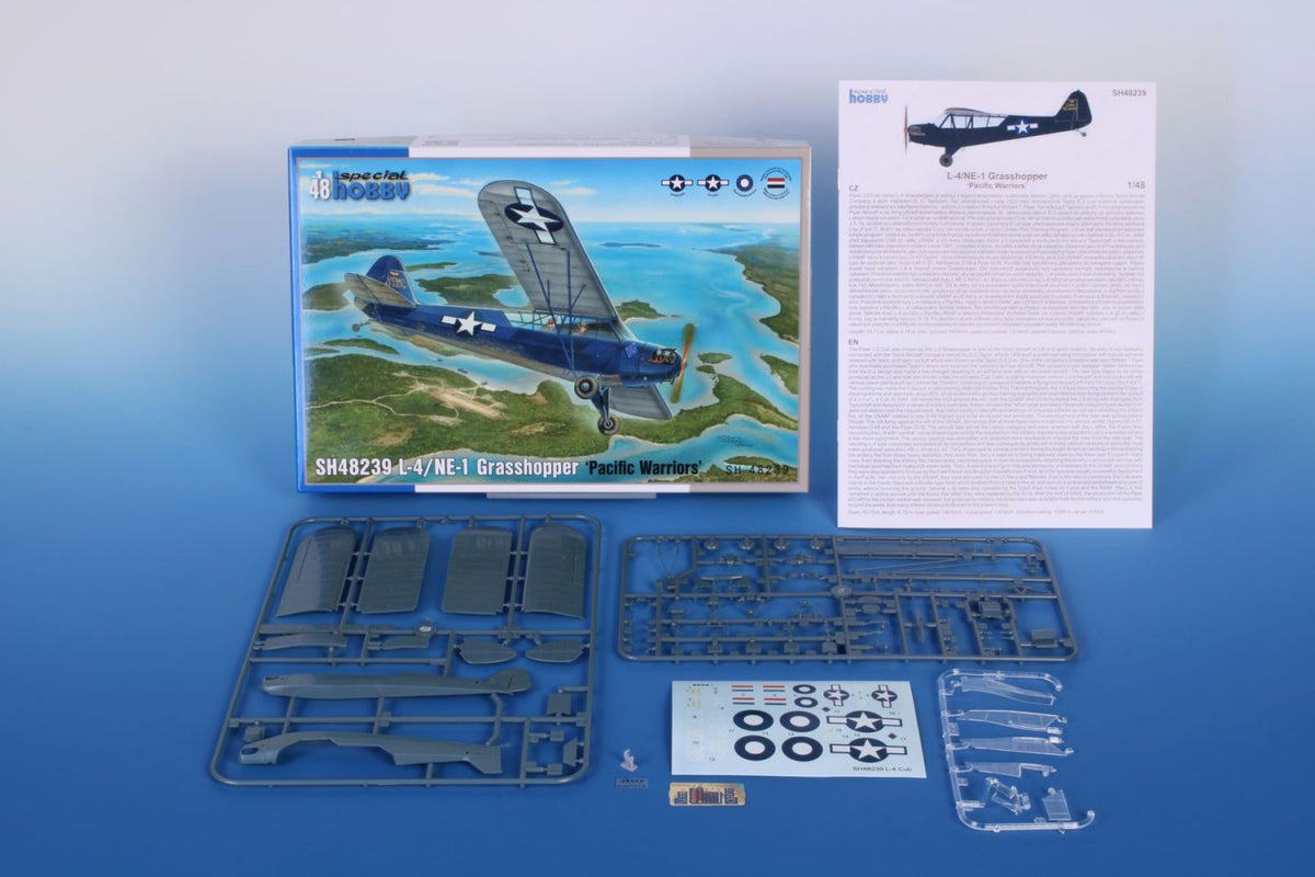 Special Hobby SH48239 1:48 L-4/NE-1 Grasshopper ‘Pacific Warriors’