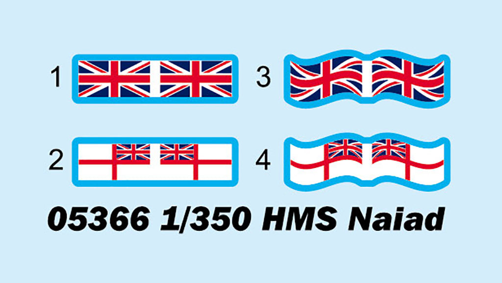 Trumpeter 05366 1:350 HMS Naiad