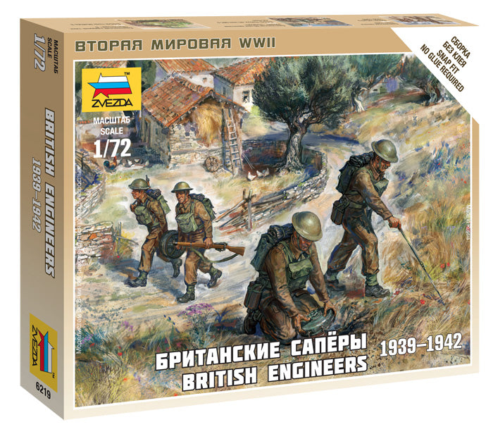 Zvezda 6219 1:72 British Engineers
