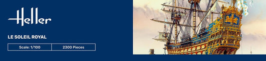 Heller 80899 1:100 1:100 Le Soleil Royal