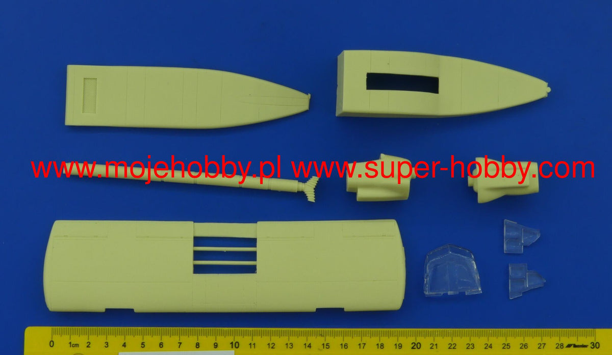 Anigrand Craftswork 2011 1:72 Hiller X-18 Tilt-wing VTOL cargo transport experiment.