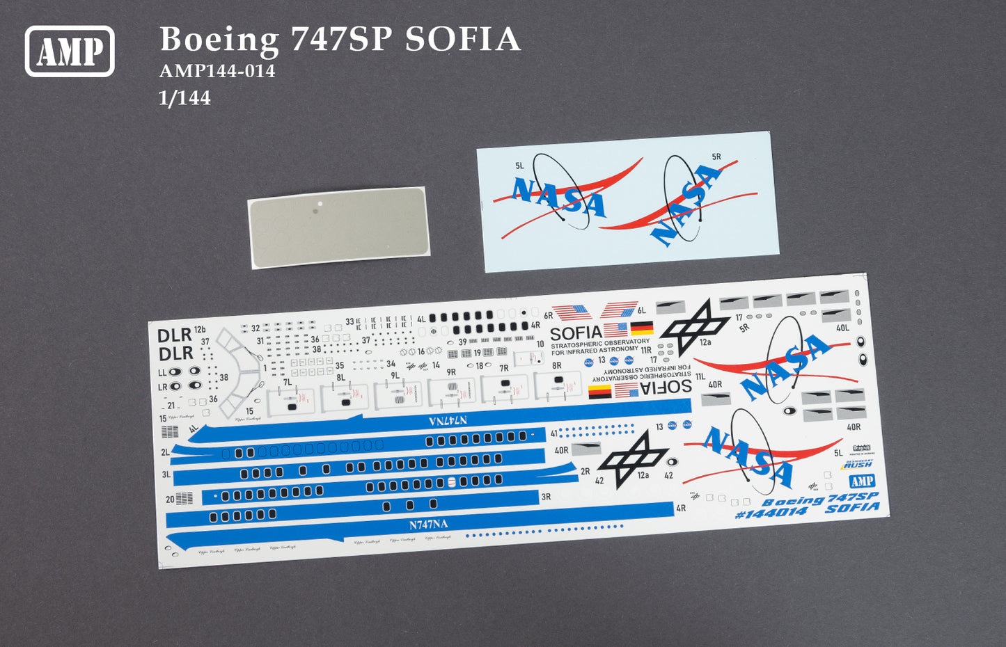 AMP 144014 1:144 Boeing 747 Airborne Telescope SOFIA