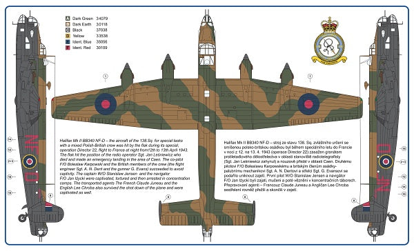 AML A72040 1:72 Handley-Page Halifax Mk.I/Mk.II correction set