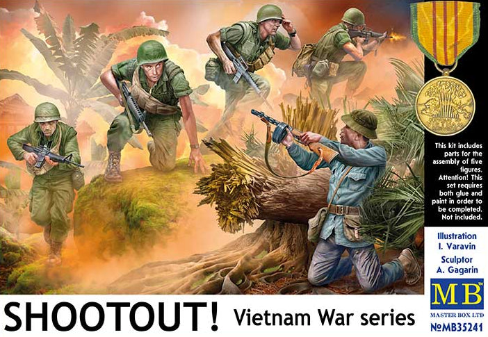 Master Box 35241 1:35 Shootout! Vietnam War Series