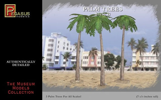 Pegasus Hobbies 6502 - 7 3Ã¢ÂÂ„4" Tall Palm Trees Style B