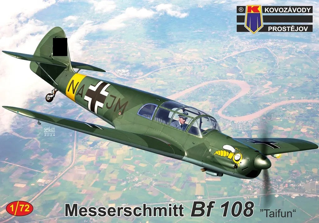 Kovozavody Prostejov 72481 1:72 Messerschmitt Bf-108 'Taifun'