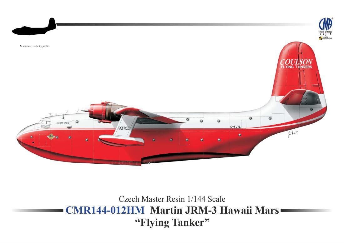 Czech Master Resin R144-012HM 1:144 Martin JRM-3 Coulson Hawaii Mars