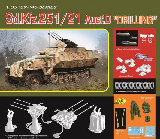 Dragon 6862 1:35 Sd.Kfz.251/21 Ausf. D 'Drilling'