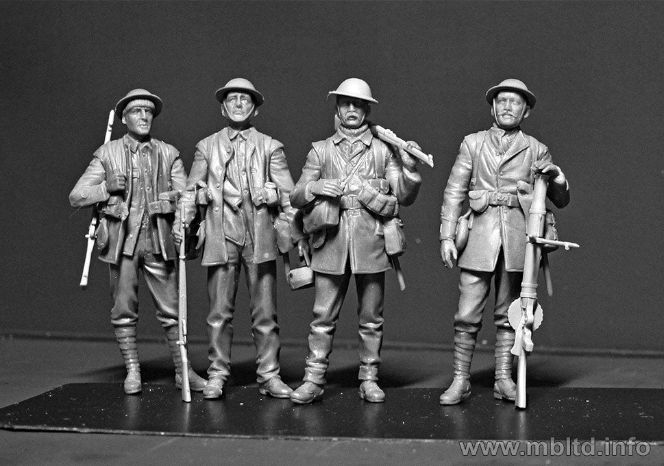 Master Box MB35146 1:35 British Infantry, Battle of the Somme, 1914