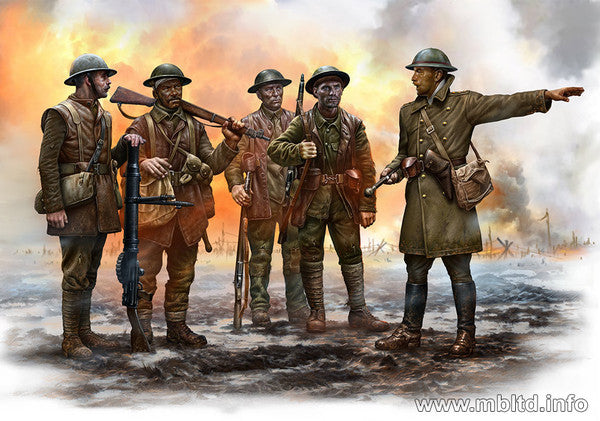 Master Box MB35146 1:35 British Infantry, Battle of the Somme, 1914
