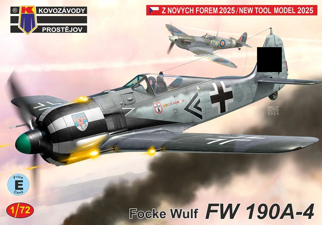 Kovozavody Prostejov 72492 1:72 Focke-Wulf Fw-190A-4 new mould