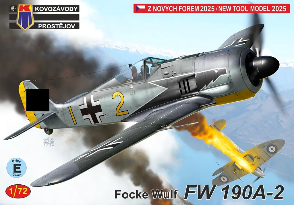 Kovozavody Prostejov 72490 1:72 Focke-Wulf Fw-190A-2 new mould