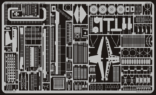 Eduard 53005 1:350 USS Hornet CV-8 Aircraft Carrier