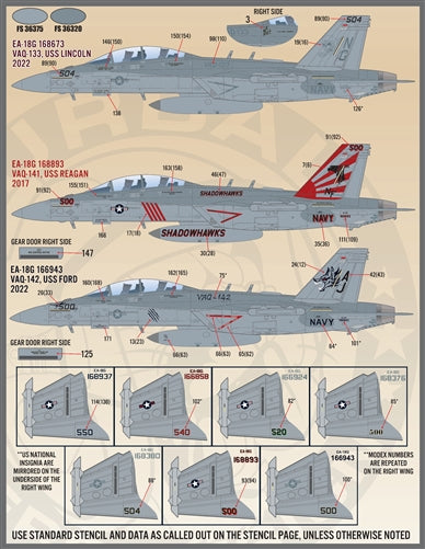 Furball Aero-Design 48-086 1:48 'Growler Anthology Part III'