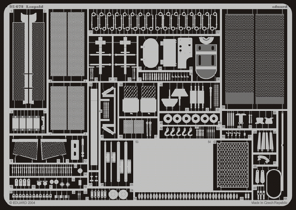 Eduard 35678 1:35 28cm K5(E) 'Leopold' Railway Gun