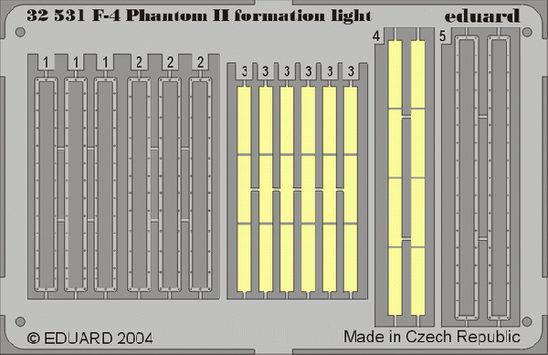 Eduard 32531 1:32 McDonnell F-4 Phantom formation lights