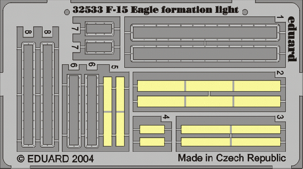 Eduard 32533 1:32 McDonnell F-15C/F-15E Strike Eagle formation light