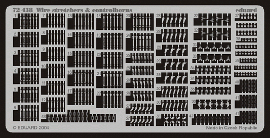 Eduard 72438 1:72 Wire Stretchers & Controlhorns