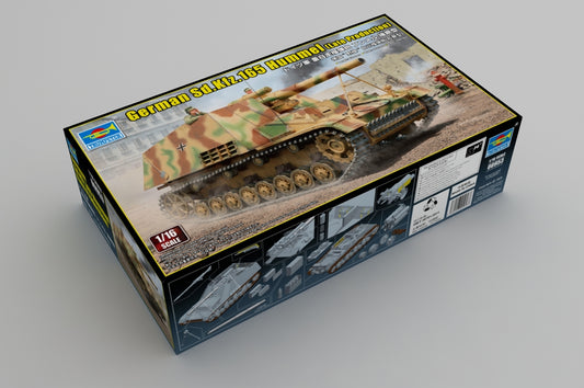 Trumpeter 00953 1:16 German Army Sd.Kfz.165 Hummel Self-Propelled Howitzer Late Production
