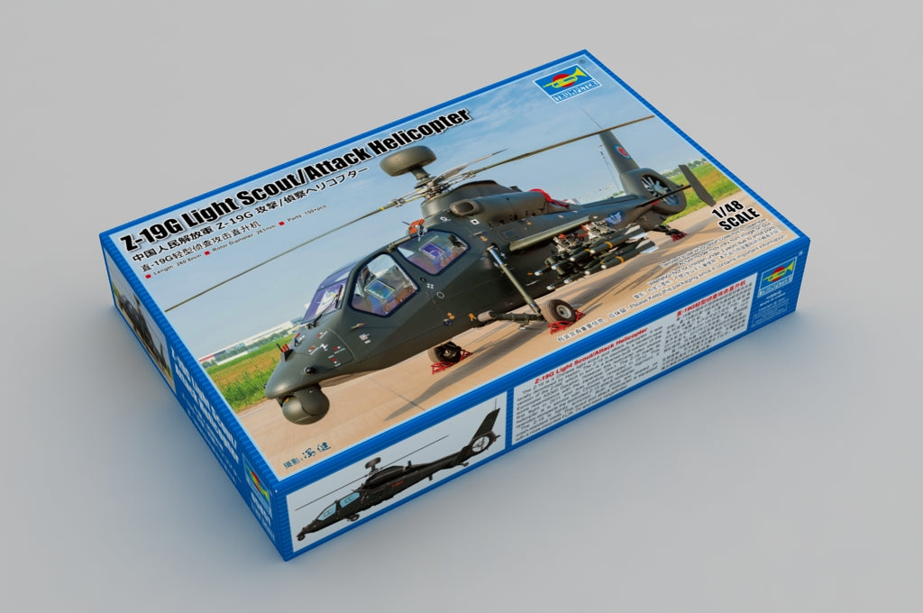Trumpeter 05851 1:48 Chinese PLAAF Z-19G Light Scout/Attack Helicopter