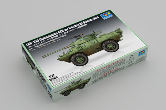 Trumpeter 07443 1:72 US Army LAV-150 Commando AFV with Cockerill 90mm Gun