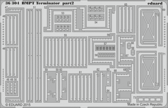 Eduard 36304 1:35 Soviet BMPT 'Terminator'